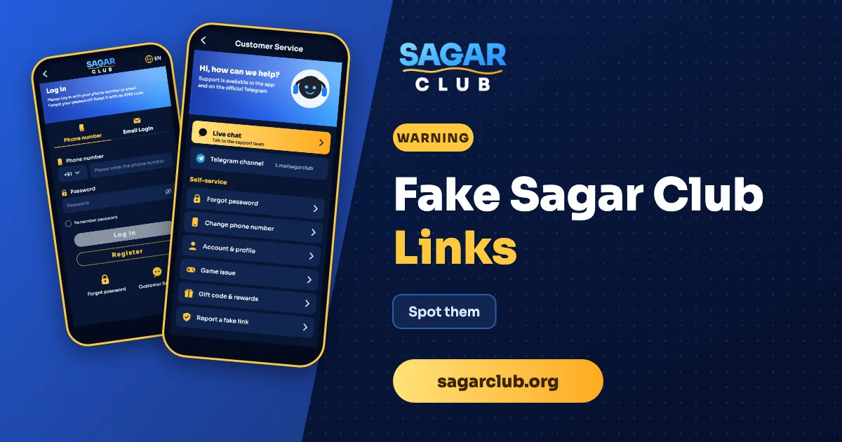 Fake Sagar Club Links: How to Spot Them Before You Log In