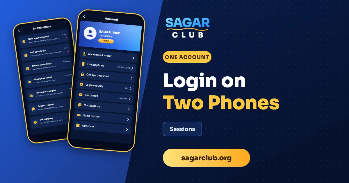 Sagar Club Login on Two Phones: Does It Work?